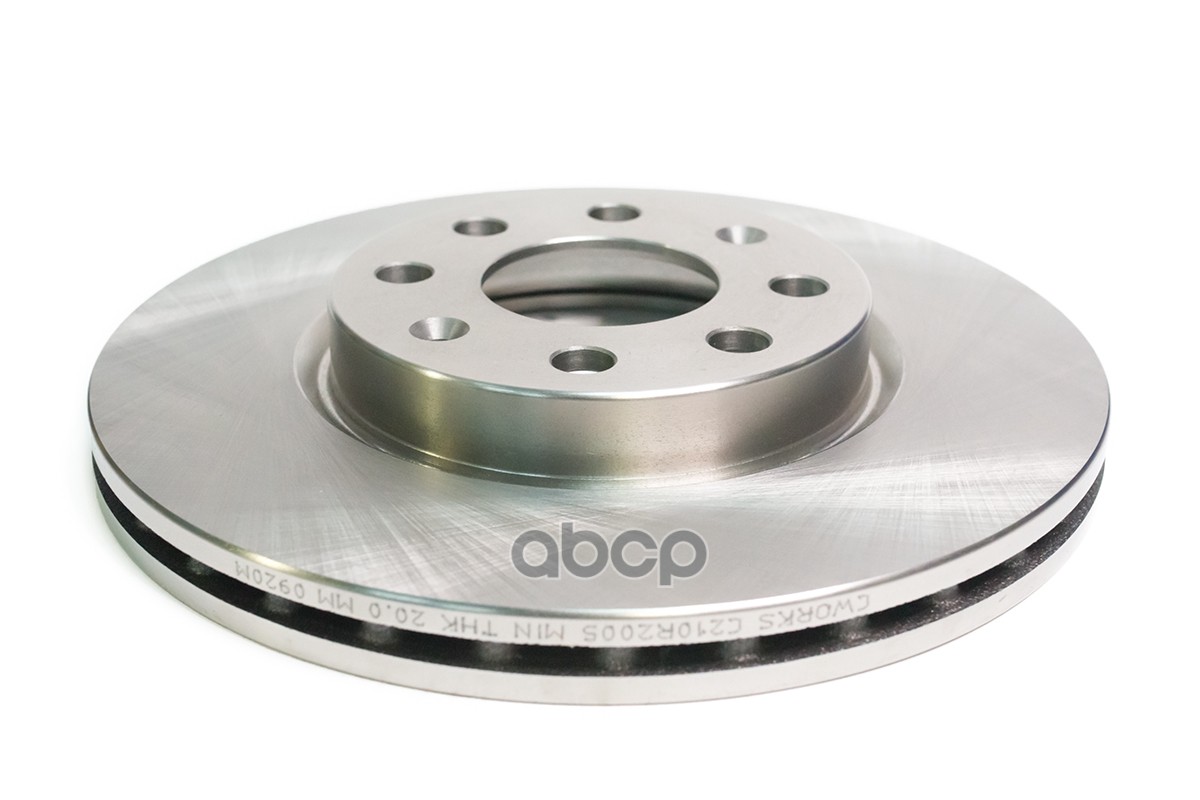 Диск тормозной передний OPEL Corsa D /D=257mm CWORKS C210R2005 CWORKS арт. C210R2005