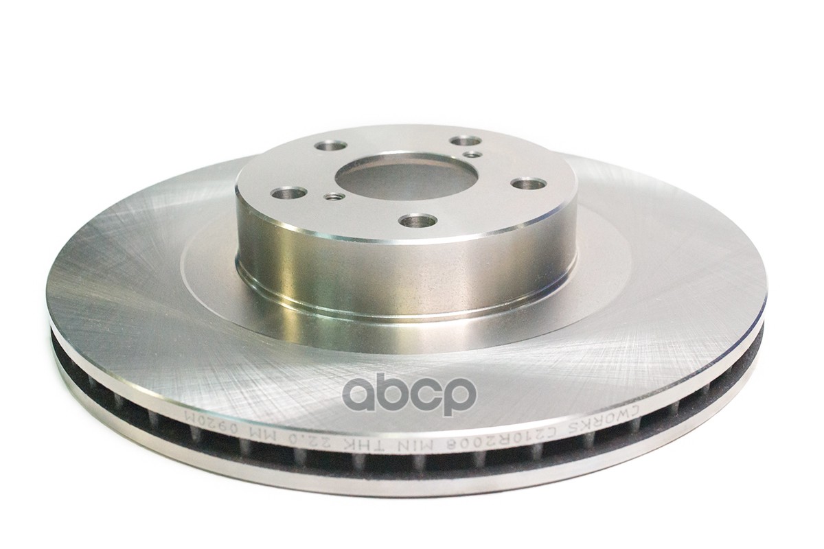 Тормозной диск передний C210R2008 CWORKS арт. C210R2008