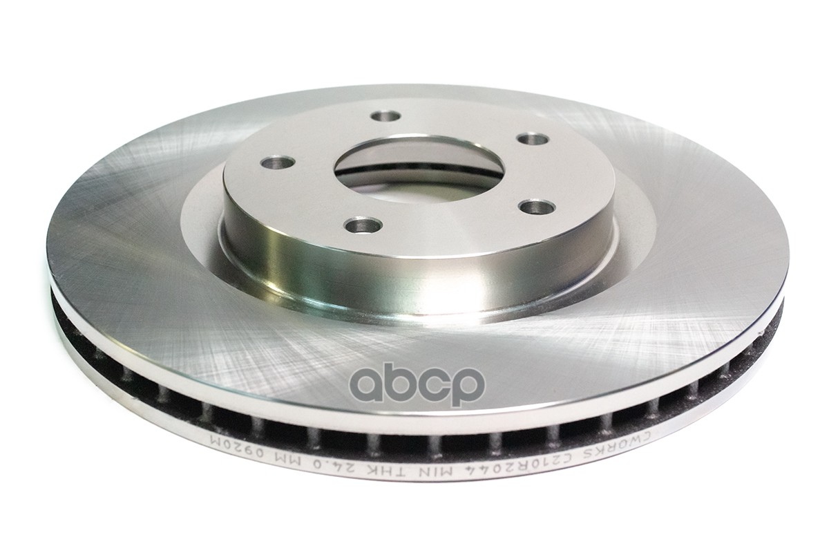 Тормозной диск передний C210R2044 CWORKS арт. C210R2044