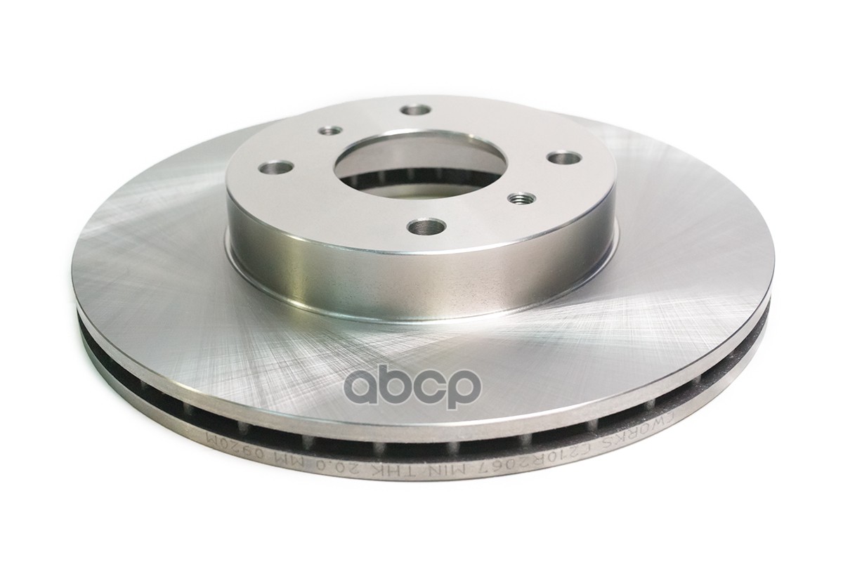 Тормозной диск передний C210R2067 CWORKS арт. C210R2067