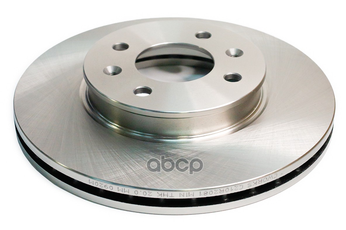 Тормозной диск передний C210R2081 CWORKS арт. C210R2081