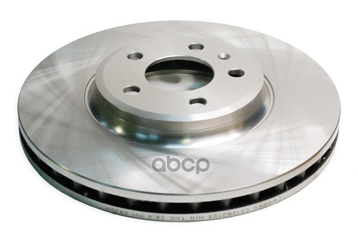 Тормозной диск передний C210R2103 CWORKS арт. C210R2103