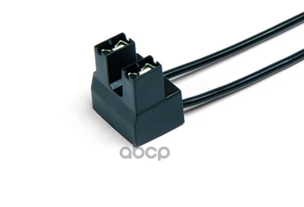 Разъем 9263191 (2pin) 2 контакта угловой с боковым креплением к лампам H7 для Chevrolet, GAZ, Hyunda CARGEN арт. AX3392