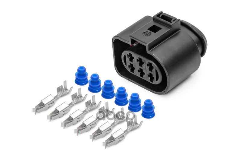 Разъем 1J0973733 (6Pin) 6 Контактов Датчика Кислорода Для Audi, Hyundai, Kia, Seat, Skoda, Volkswage Cargen арт. AX6526S