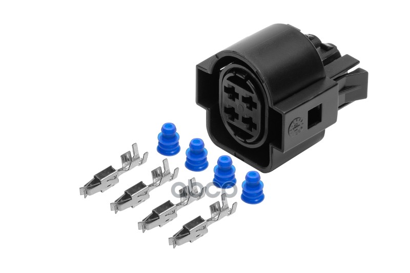 Разъем 1H0973734 (4pin) 4 контакта компрессора, к фарам для Seat, Volkswagen. CARGEN арт. AX6554S