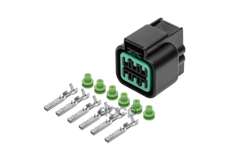 Разъем Pb62506027 (6Pin) 6 Контактов Блока Фар Для Chevrolet, Daewoo, Geely. Cargen арт. AX6586S