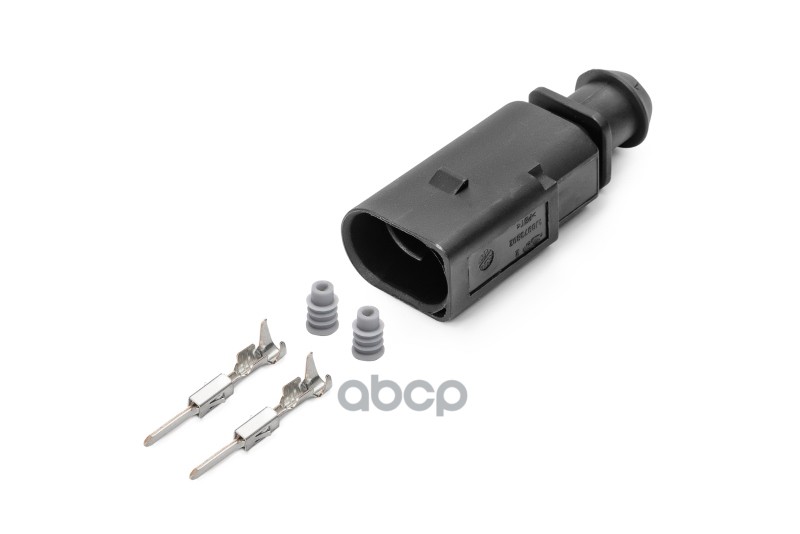 Разъем 1J0973802 (2pin) 2 контакта компрессора кондиционера для Volkswagen. CARGEN арт. AX6592S