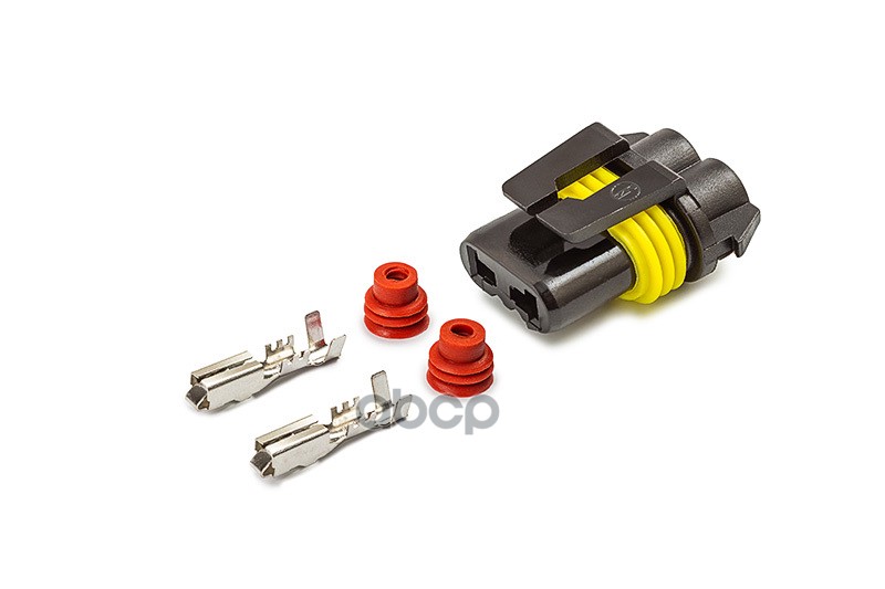 Разъем 12059183 2-Х Контактный К Лампам Hb3, Hb4, H11, H8 Для А/М Renault, Chrysler, Nissan, Cargen арт. AX6652S