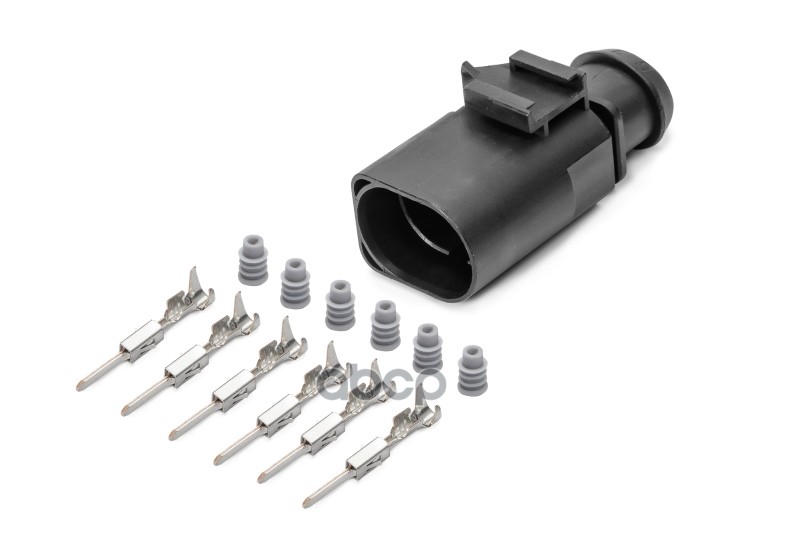 Разъем 3B0973813 (6pin) 6 контактов датчика парковки для Audi, Seat, Skoda, Volkswagen. CARGEN арт. AX6656S