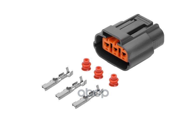 Разъем 6195-0009 (3pin) 3 контакта катушки зажигания для Hyundai, Kia, Mazda, Nissan, Mitsubishi, Cherry, Suzuki, Renault, Ho...