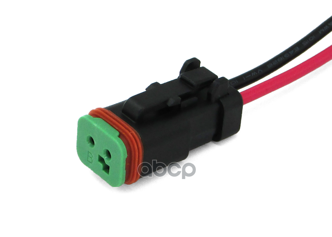 Разъем Deutsch DT06-2S-E004 (2pin) 2 контакта для ГАЗ, КАМАЗ, МАЗ, УРАЛ, DAF, IVECO, MAN, Mercedes, CARGEN арт. AX8122