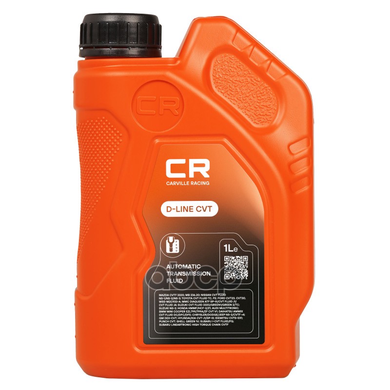Масло трансмиссионное синтетическое D-LINE CVT 1л Carville Racing арт. L1G00119