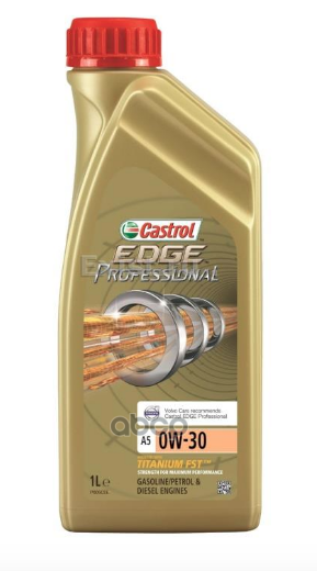 Castrol Моторное масло Castrol EDGE Professional A5 0W-30 1л 156EA7