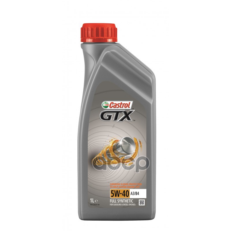 Castrol Моторное масло Castrol GTX 5W-40 A3/B4 1л 15B9F6