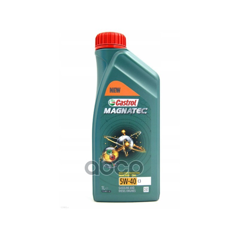 Castrol Моторное масло синтетическое CASTROL MAGNATEC 5W-40 C3 1л 15C9C7