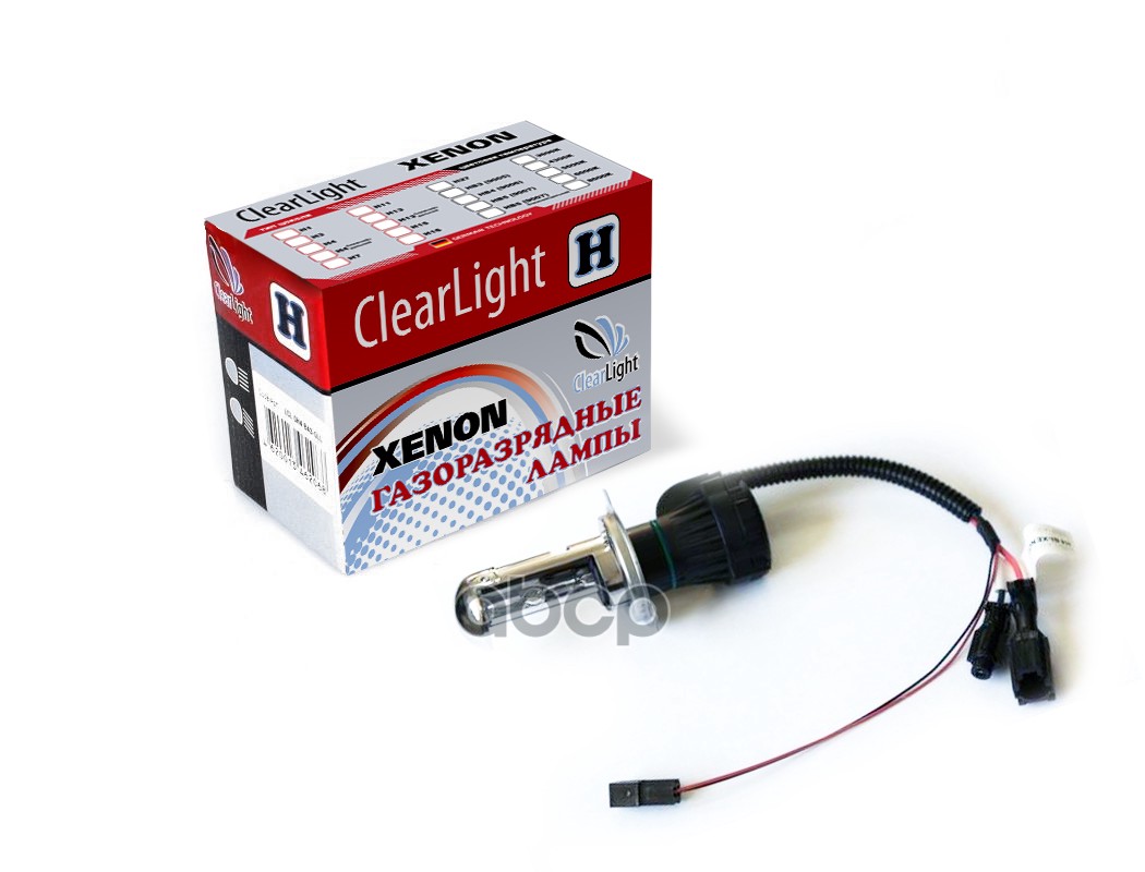 Лампа Биксеноновая Головного Света H4 12V 60/55W 5000K 1Шт ClearLight арт. LCL0H4B500LL