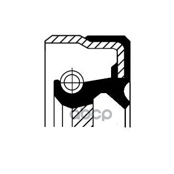 Сальник Коленвала [30X43x8] Alfa Romeo 164 2.0T 87-98, Fiat Croma 1.6-2.0/T 85-90 (Передн) Corteco арт. 12001470B