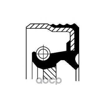 Сальник Коленвала Задн 77X100x11.5 Opel Asconaa/B/Omega/Kadett/Record 1.6 - 3.0 81> Corteco арт. 12013857B