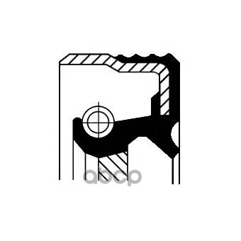 Сальник Коленвала Задн 92X110x10 Volvo 740/760/940/960 2.0 - 2.3T 82 - 98 Corteco арт. 12013897B