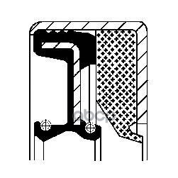 Сальник Коленвала 35X60x18.5 Renault Corteco арт. 12014167B