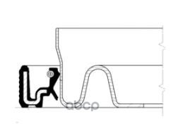 Сальник Коленвала Задн 85X105x11 Audi. Seat. Vw 1.6 - 1.8 80> Corteco арт. 12015257B