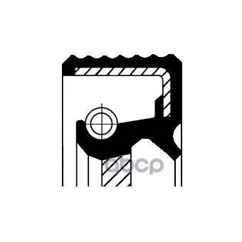 Сальник коленвала FR VAG/FORD/RENAULT/VAZ Corteco арт. 16012080B