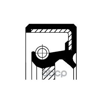 Сальник коленвала FR FORD FOCUS/MONDEO AOBC/AOBA/TBBA/QQDB/AODA/AODB/SEBA Corteco арт. 19036897B