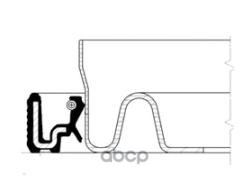 Сальник Коленвала Задн 85X131/152X15.7 Audi A6. Vw Passat 1.8T 20V 97> Corteco арт. 20033462B