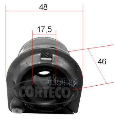 Втулка Стабилизатора Передн 18Мм Ford: Focus Ii 04-12 Corteco арт. 49371888