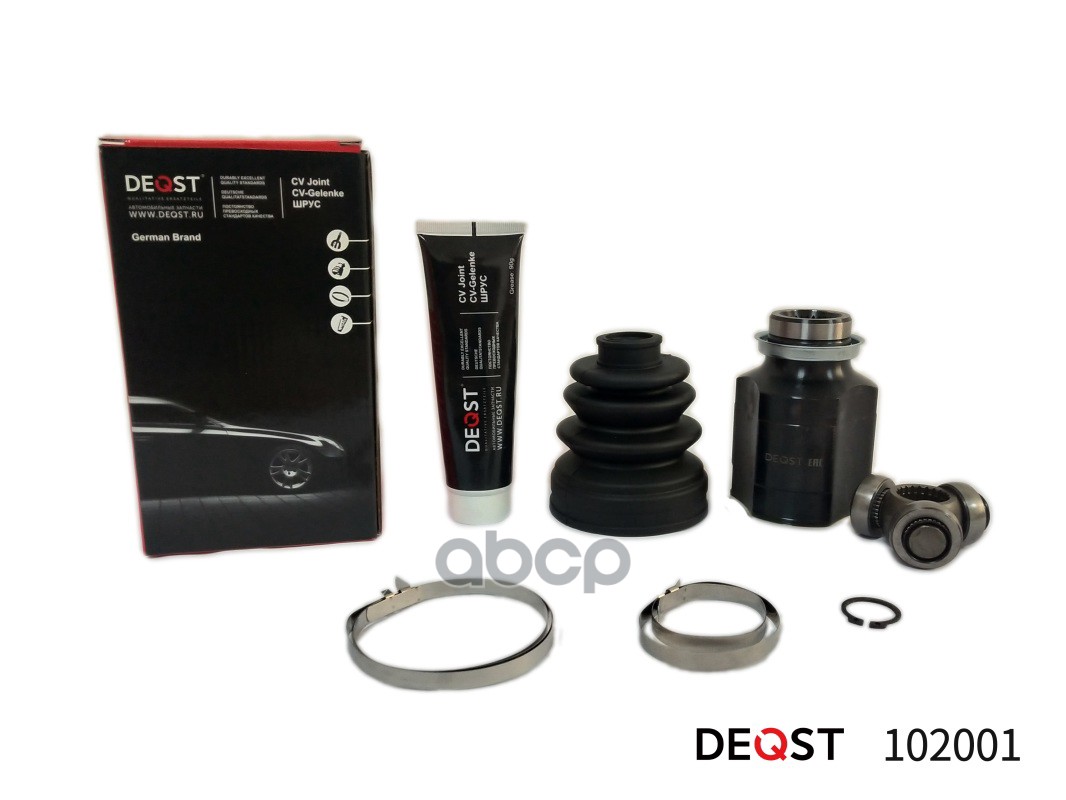 ШРУС KIA SPECTRA/SEPHIA II/SHUMA II/MENTOR II [FB] DEQST арт. 102001