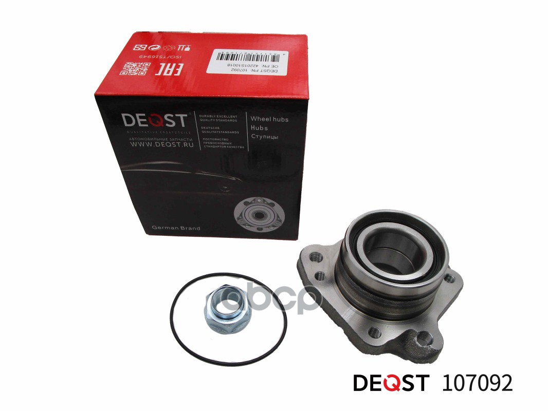 Ступица Колеса С Подшипником Задняя Левая Honda Cr-V I (Rd) 2,0 16V -02.2002 DEQST арт. 107092