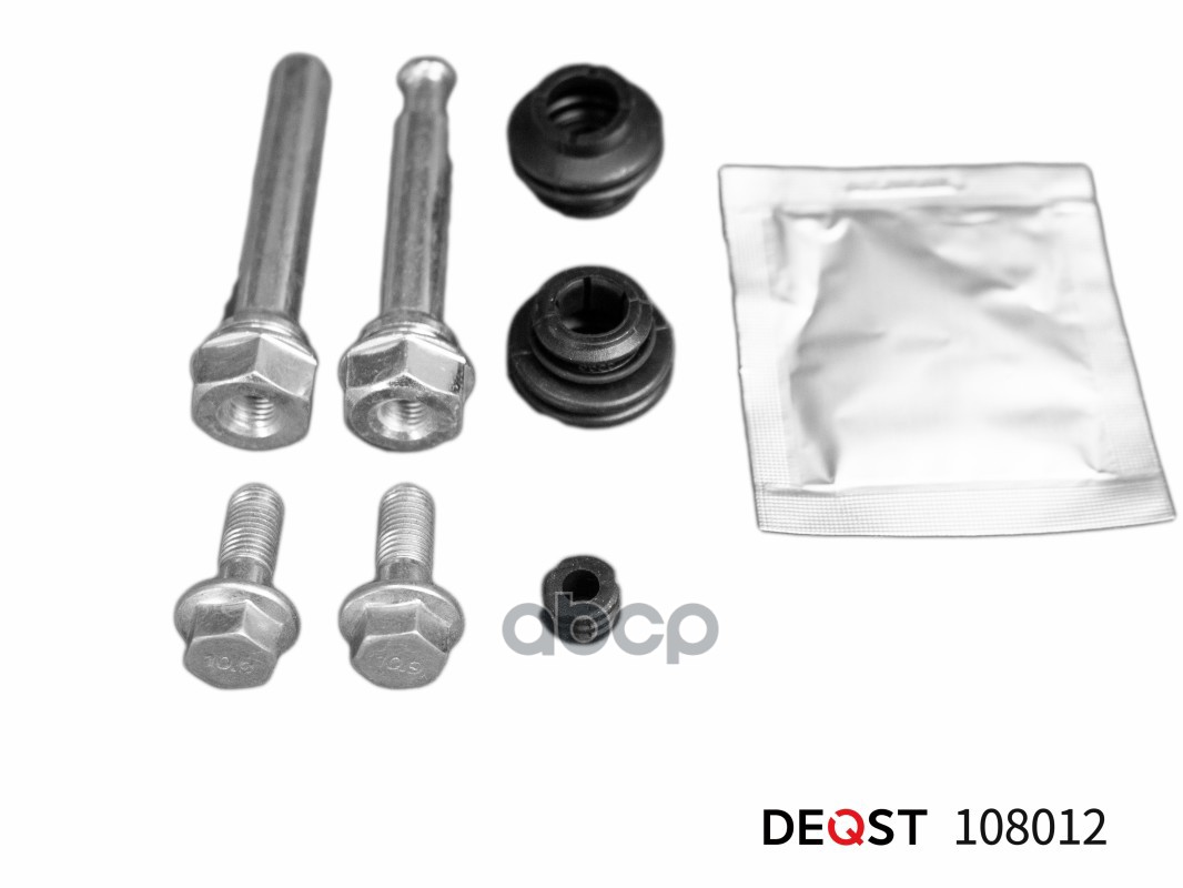 Комплект направляющих тормозного суппорта переднего (направляющая O 10mm  суппорт Mobis). HYUNDAI i3 DEQST арт. 108012