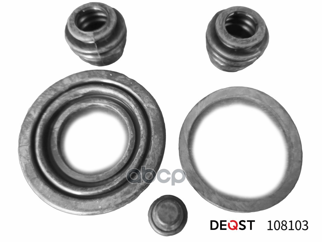 Ремкомплект тормозного суппорта заднего (для поршня O 34mm, суппорт Nissin). Применяемость: H DEQST арт. 108103