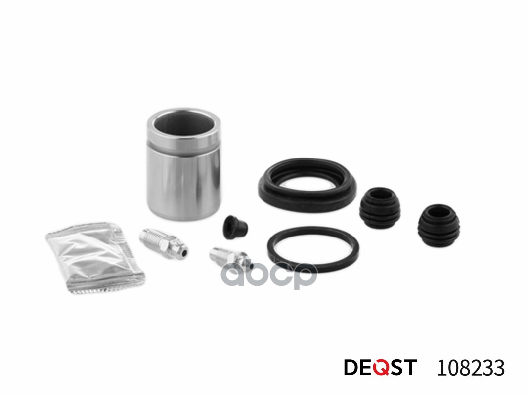 Ремкомплект тормозного суппорта с поршнем заднего (поршень O 38 mm, суппорт Nissin). Применяемость: DEQST арт. 108233