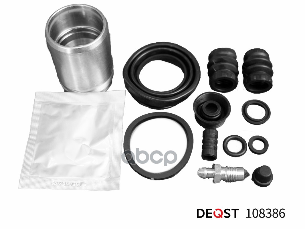 Ремкомплект тормозного суппорта с поршнем заднего (поршень O 38 mm, суппорт TRW). Применяемос DEQST арт. 108386