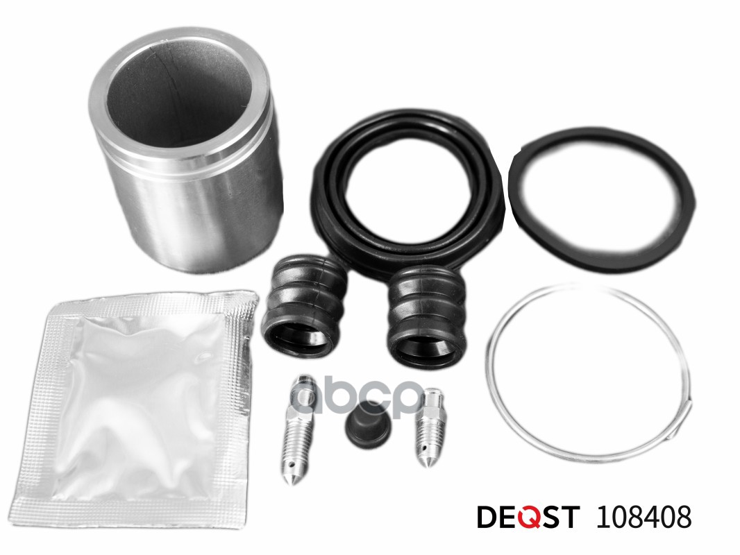 Ремкомплект тормозного суппорта с поршнем переднего поршень. (O 48 mm, TRW/Lucas/Girling) RE DEQST 108408 DEQST арт. 108408