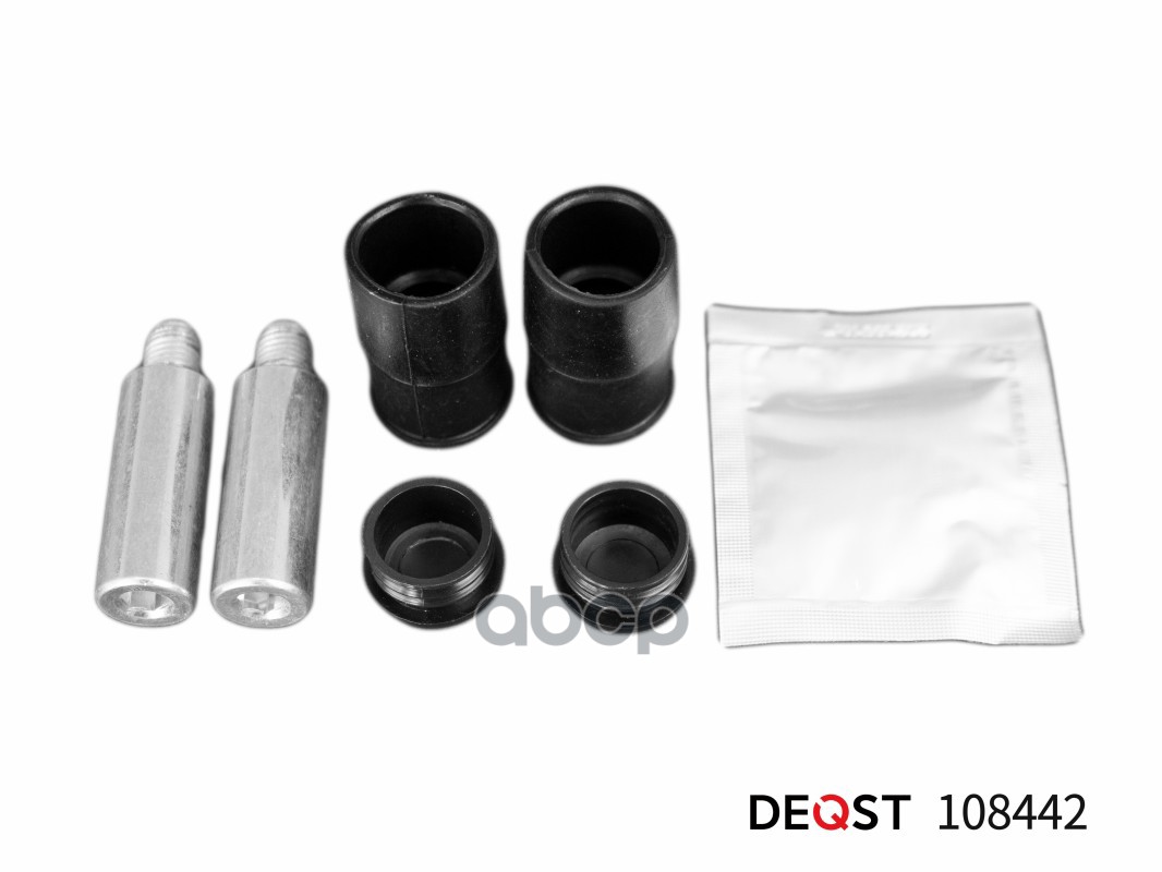 Комплект направляющих тормозного суппорта переднего направляющая (O 16 mm, ATE) BMW/MERCEDE DEQST 108442 DEQST арт. 108442