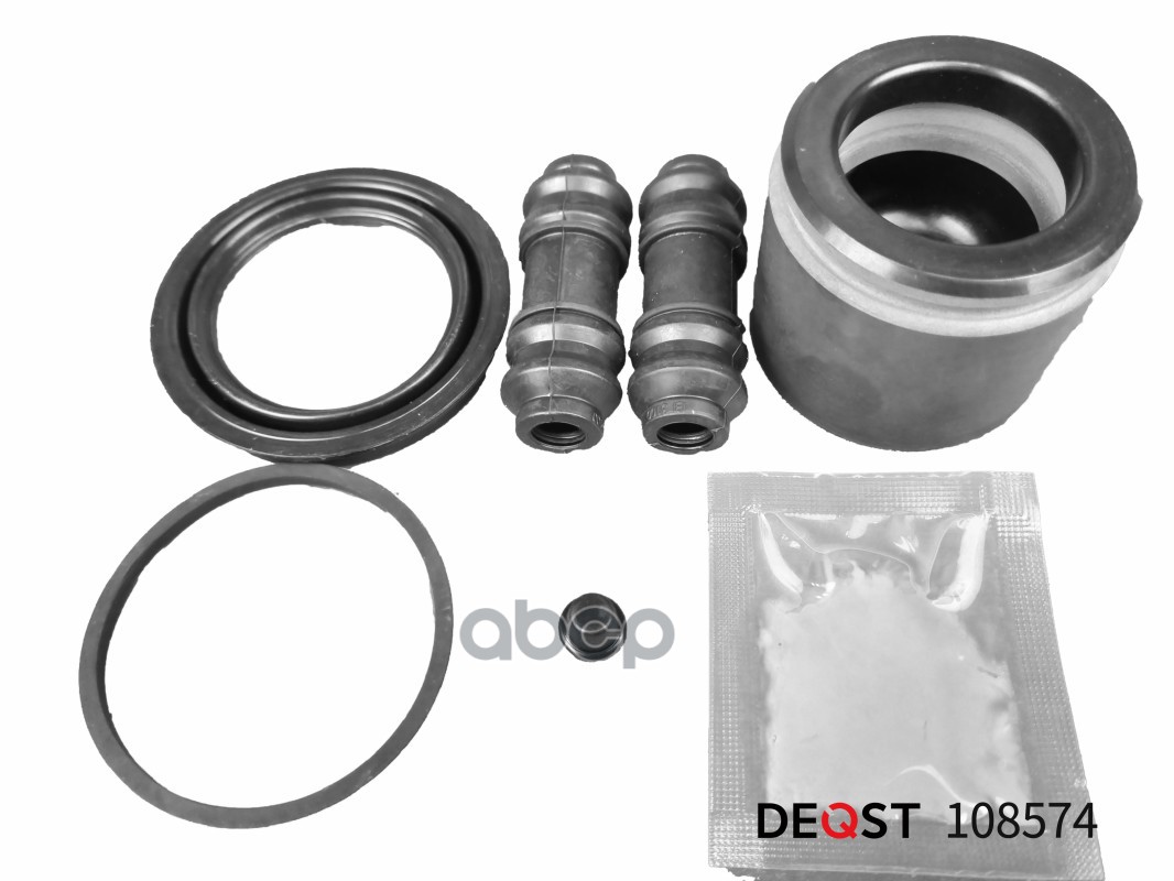 Ремкомплект тормозного суппорта с поршнем переднего (поршень O 60 mm, суппорт Kelsey-Hayes). DEQST арт. 108585