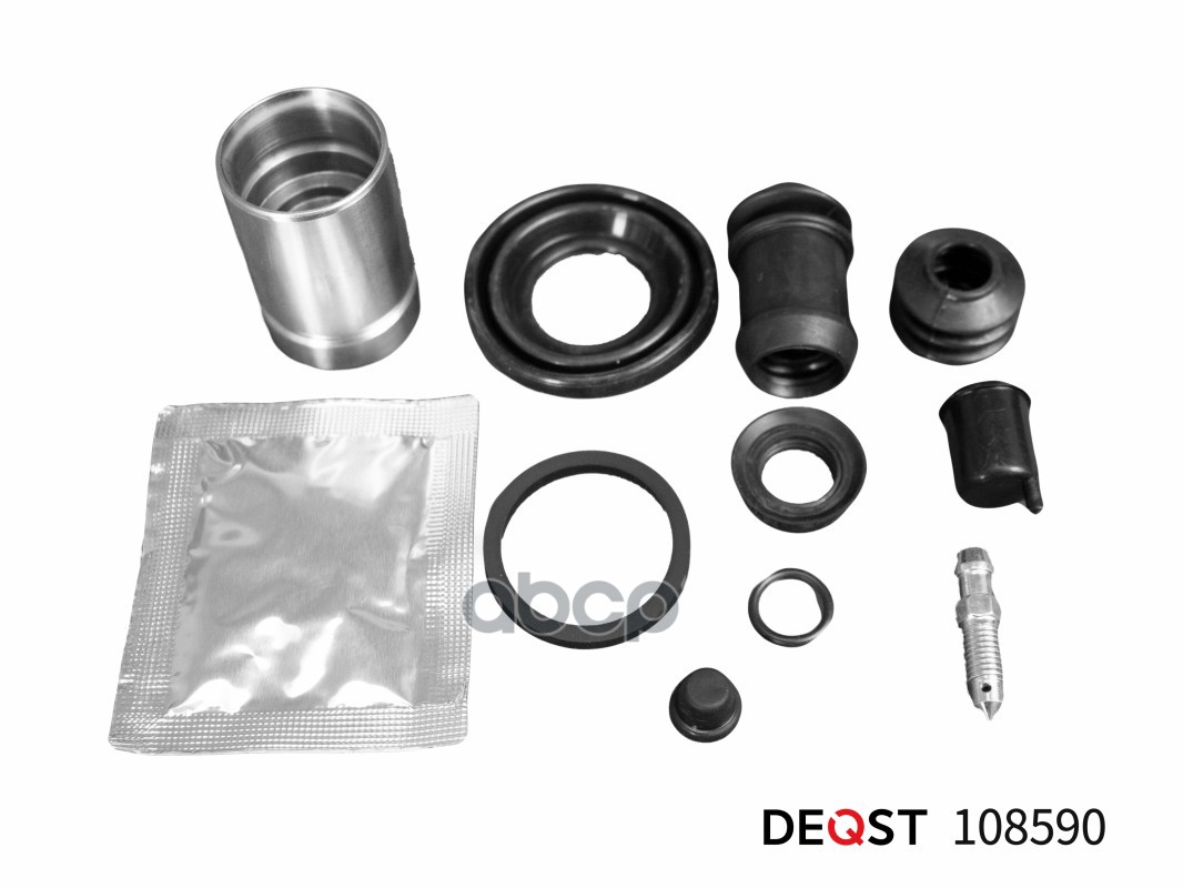 Ремкомплект тормозного суппорта с поршнем заднего (поршень O 30 mm, суппорт NBK). Применяемос DEQST арт. 108590
