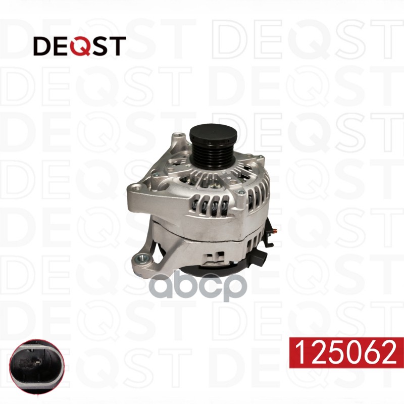 Генератор BMW 3 (F30, F35) Седан 10,11- 320 14V  210A DEQST арт. 125062