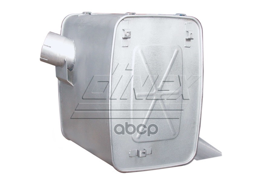 Резонатор (Бочка) Глушителя Прямоугольный Mb Atego/Econic/Actros/Antos/Arocs/Axor Euro3 DINEX арт. 51307