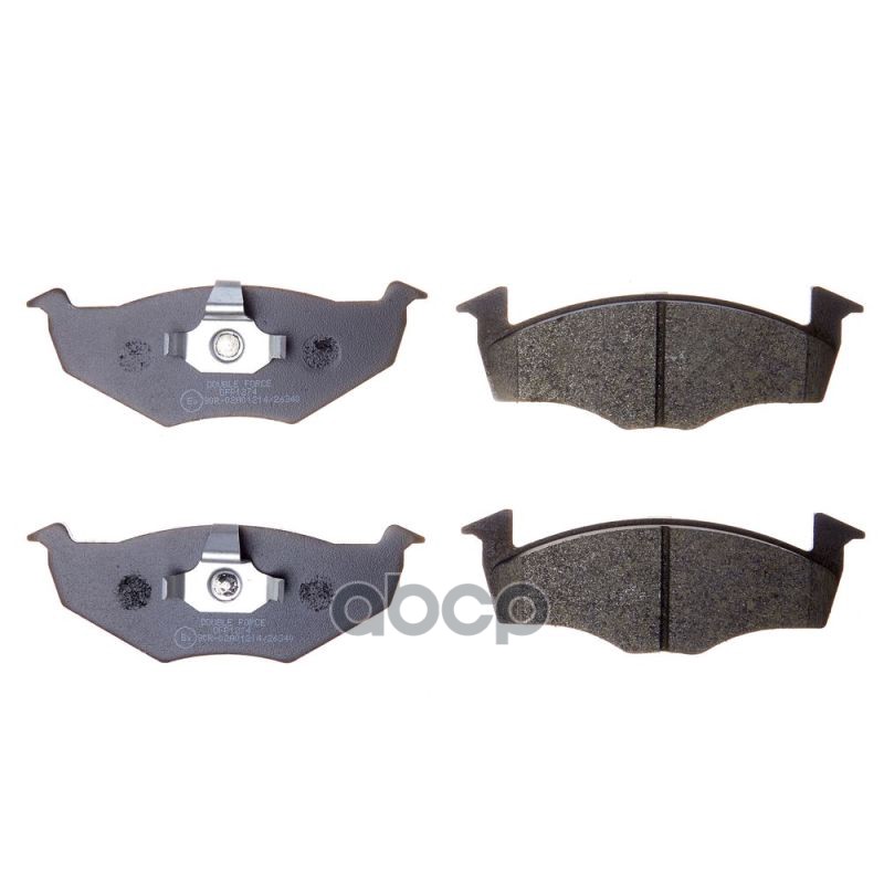 Колодки Тормозные Дисковые Double Force Dfp1274 DOUBLE FORCE арт. DFP1274