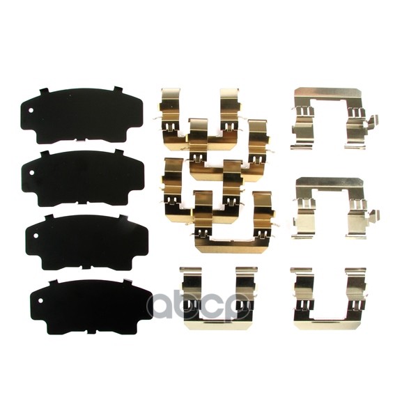 Комплект Противоскрипных Пластин Double Force Dfps3328 DOUBLE FORCE арт. DFPS3328