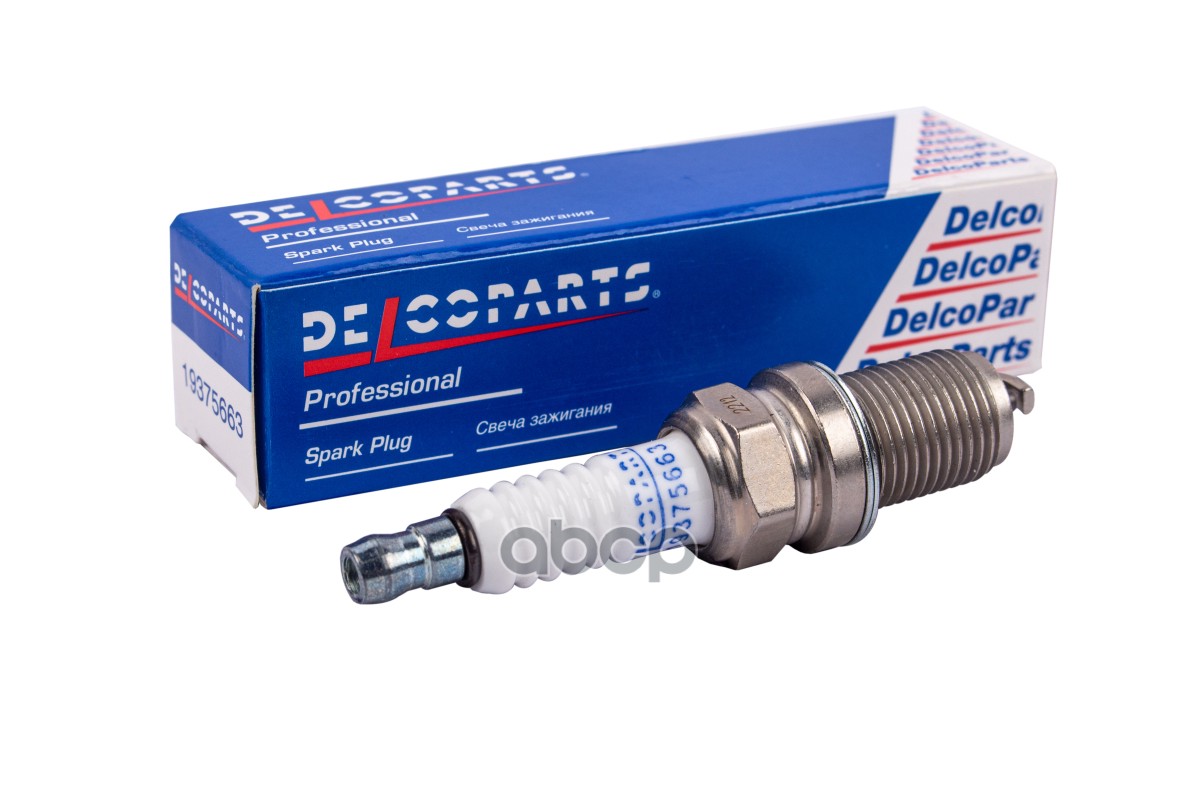 Свеча зажигания с медным электродом Renault LOGAN  DUSTER  SANDERO  Nissan ALMERA DelcoParts арт. 19375663