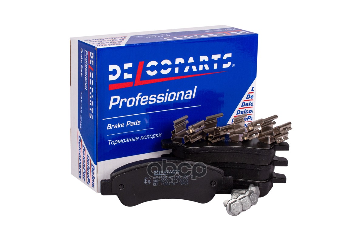Колодки тормозные задние дисковые Peugeot BOXER  Citroen JUMPER  Fiat DUCATO DelcoParts арт. 19377471
