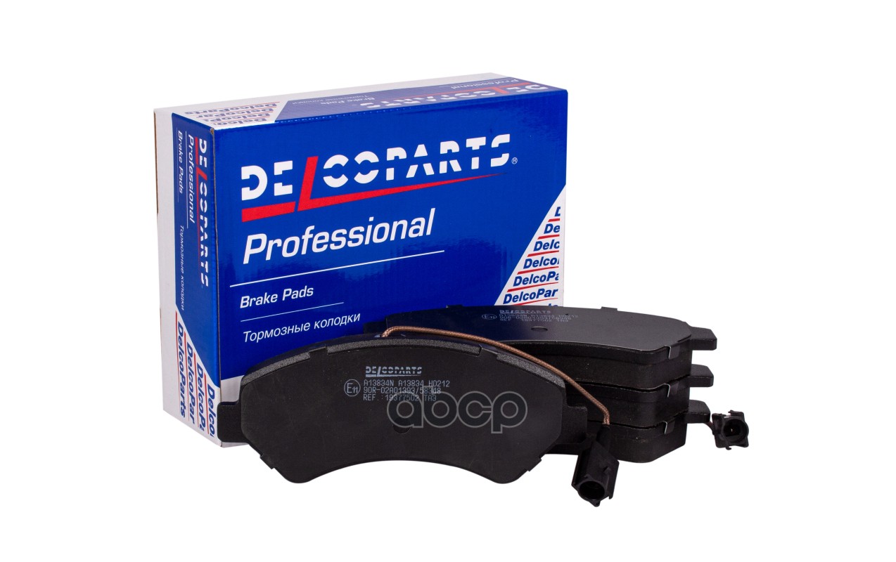 Колодки тормозные передние Peugeot BOXER  Citroen JUMPER  Fiat DUCATO DelcoParts арт. 19377502