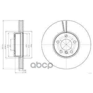 Диск Тормозной Bg9061 Delphi арт. BG9061