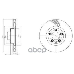Диск Тормозной Delphi арт. BG9101C