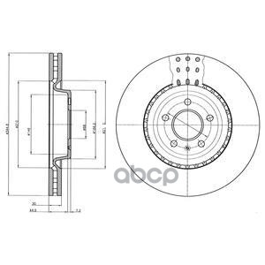 Диск Тормозной (1Шт В Уп) Bg9110c Delphi арт. BG9110C