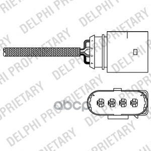 Датчик Кислородный Delphi арт. ES2027012B1